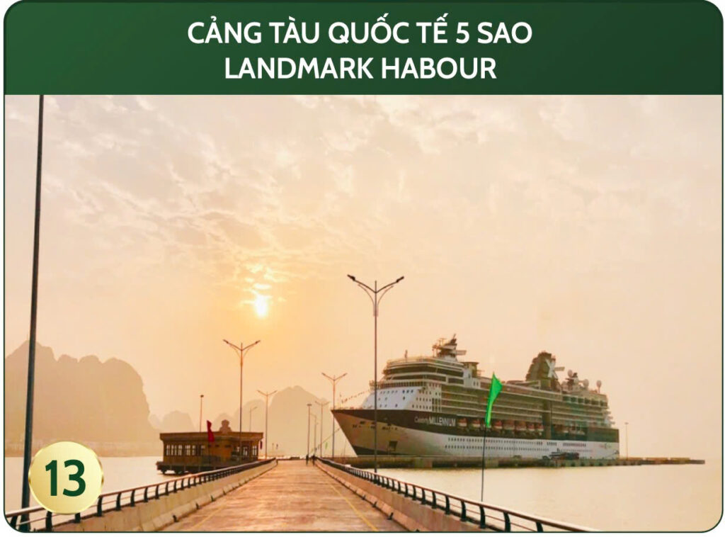 Cảng Tàu quốc tế Landmark Habour tại Vịnhomes Cần Giờ